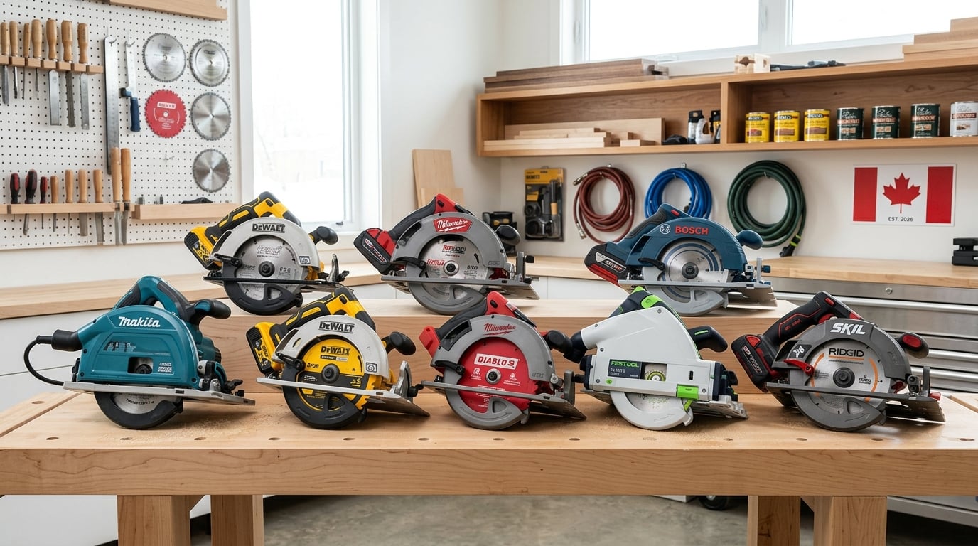 Best Circular Saws for Canadian Woodworkers (2026)