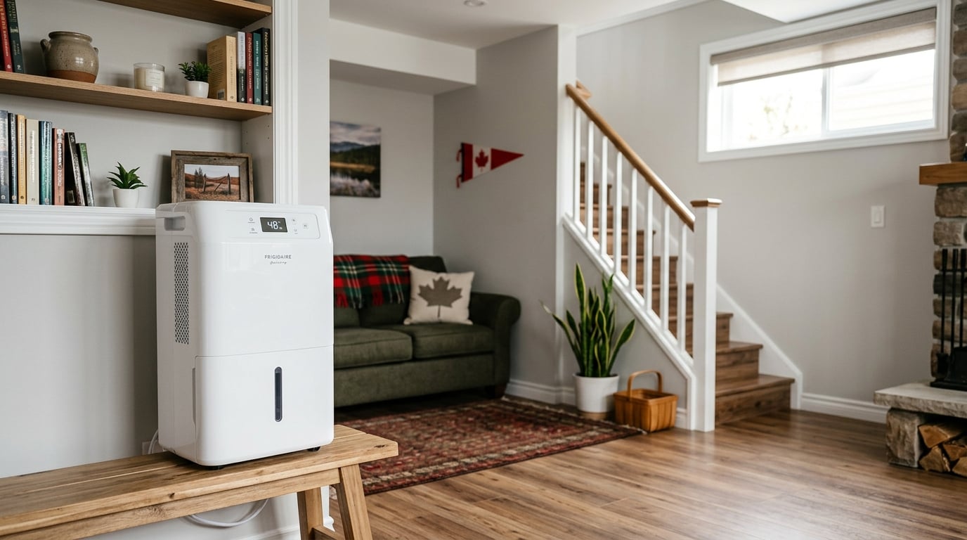 Best Dehumidifiers for Canadian Basements (2026): Reviews & Buying Guide