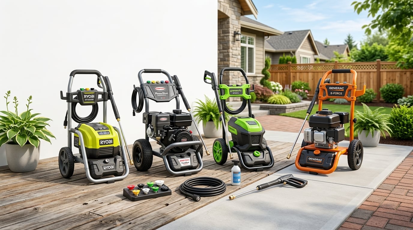 Best Pressure Washers for Canadian Homeowners (2026)