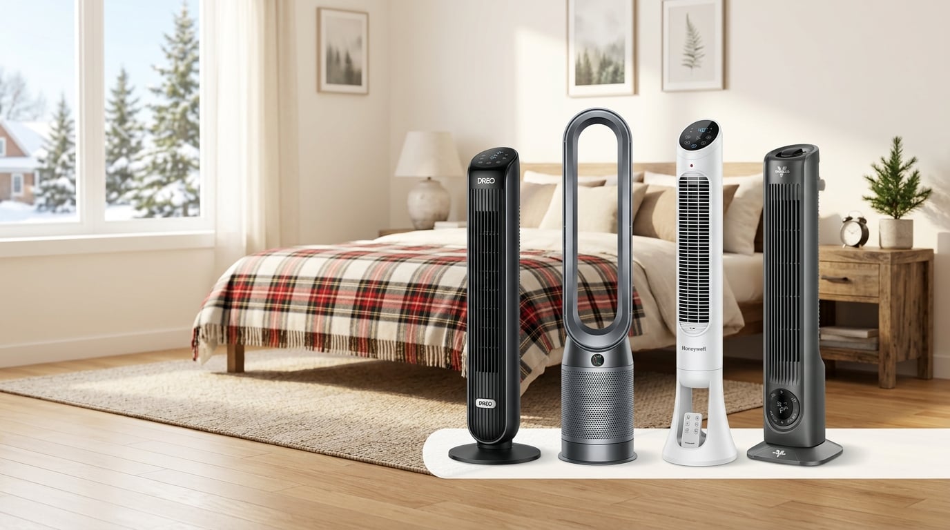 Best Tower Fans for Canadian Bedrooms (2026)